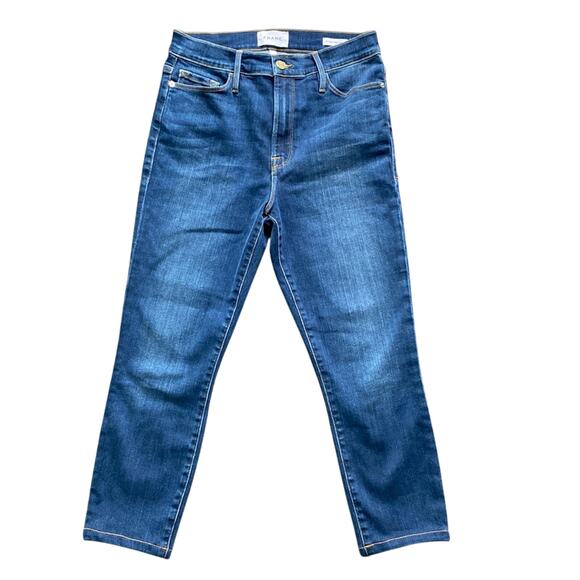 Frame Denim Denim - FRAME High Rise Jean Womens Sz 29 Blue Ali High Rise Cigarette Jean